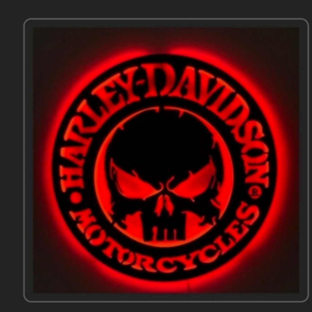 Harley Davidson Neon